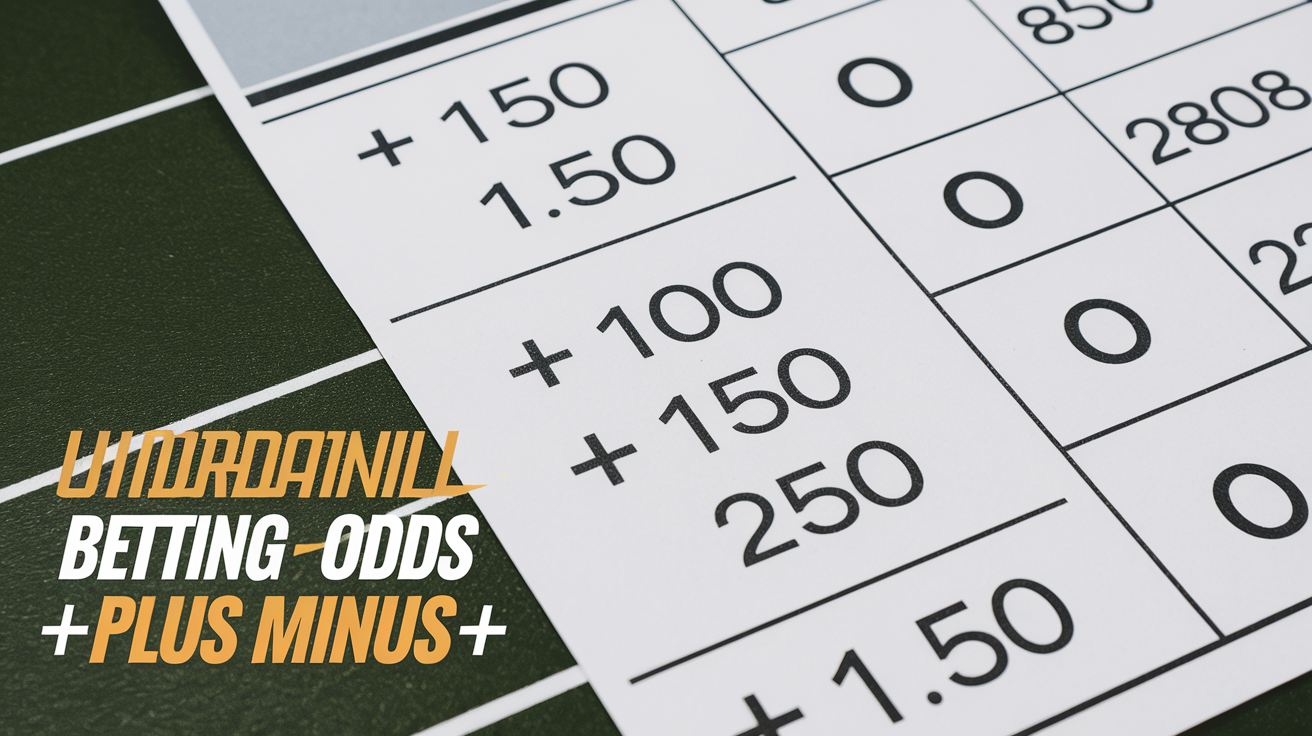 Betting Odds Plus Minus